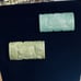Natural stone barrel beads