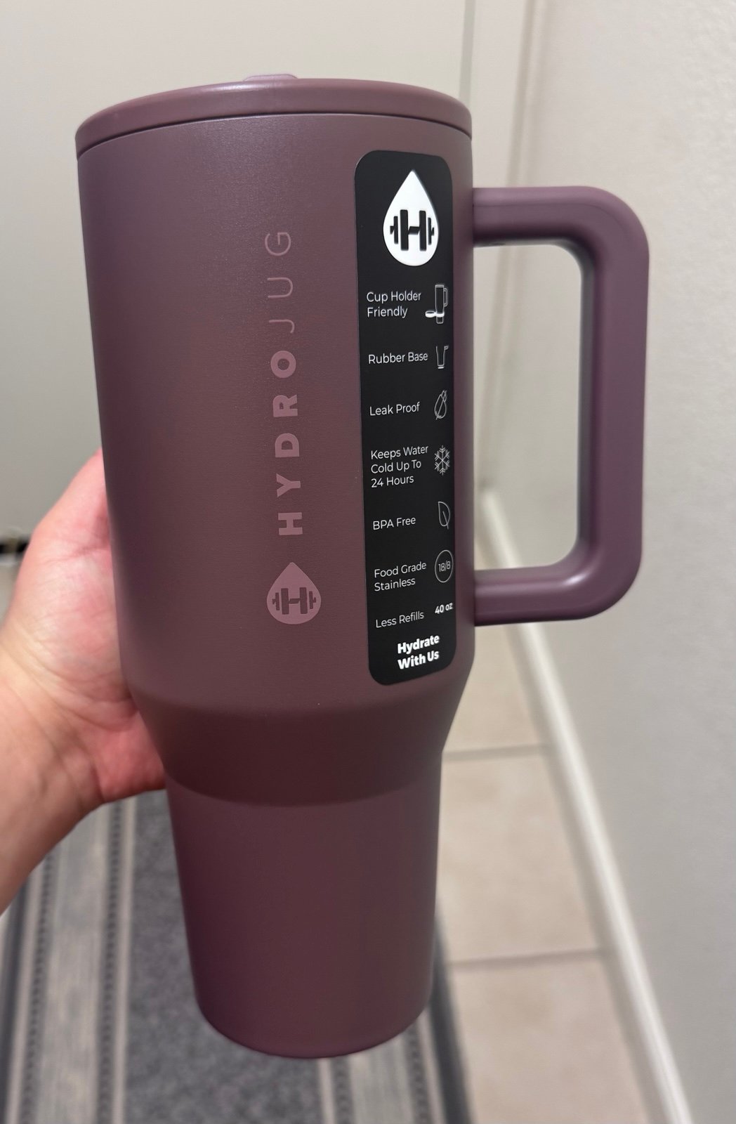 NWT LIMITED EDITION HYDROJUG 40oz TRAVELER | PECAN