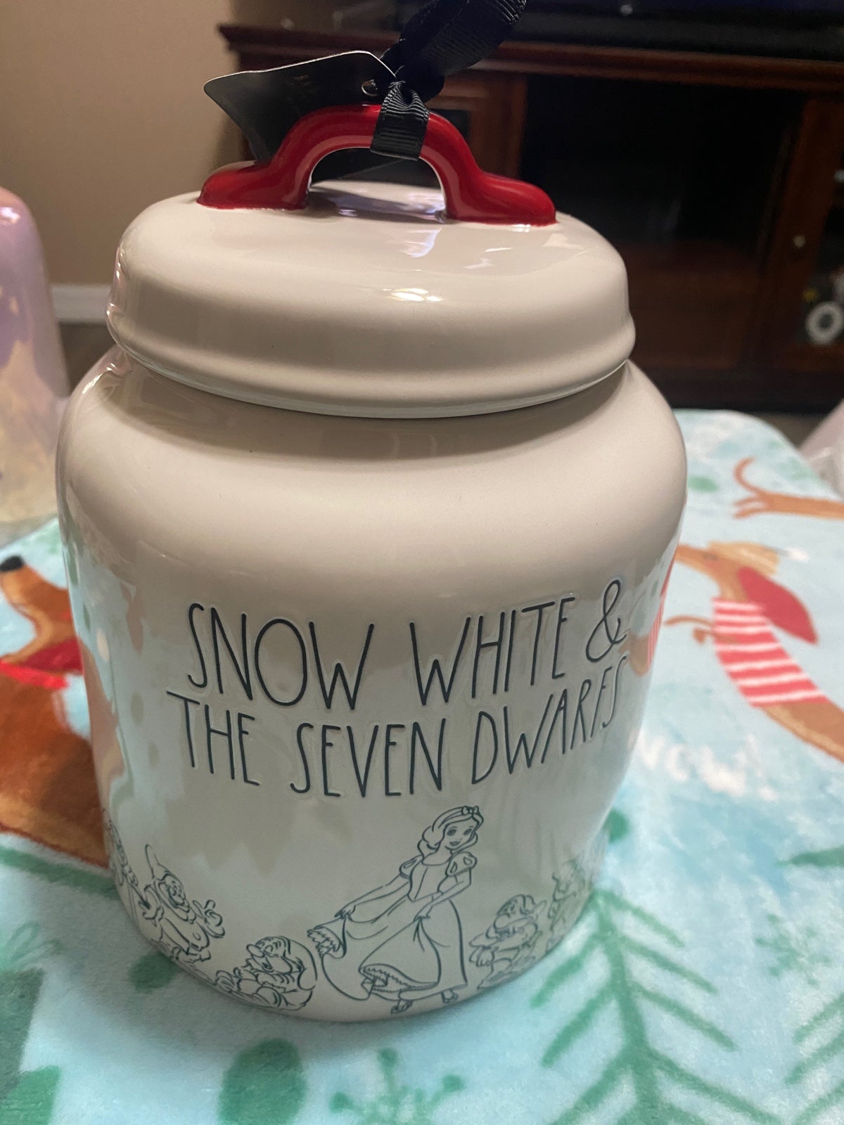 Rae Dunn Snow White Canister