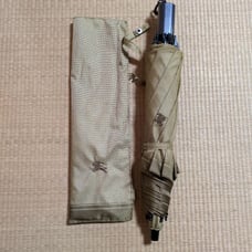 Khaki Folding Umbrella BURBERRY Aurora Co., Ltd.