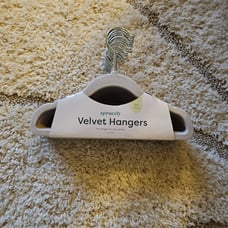 Cream Baby Hangers