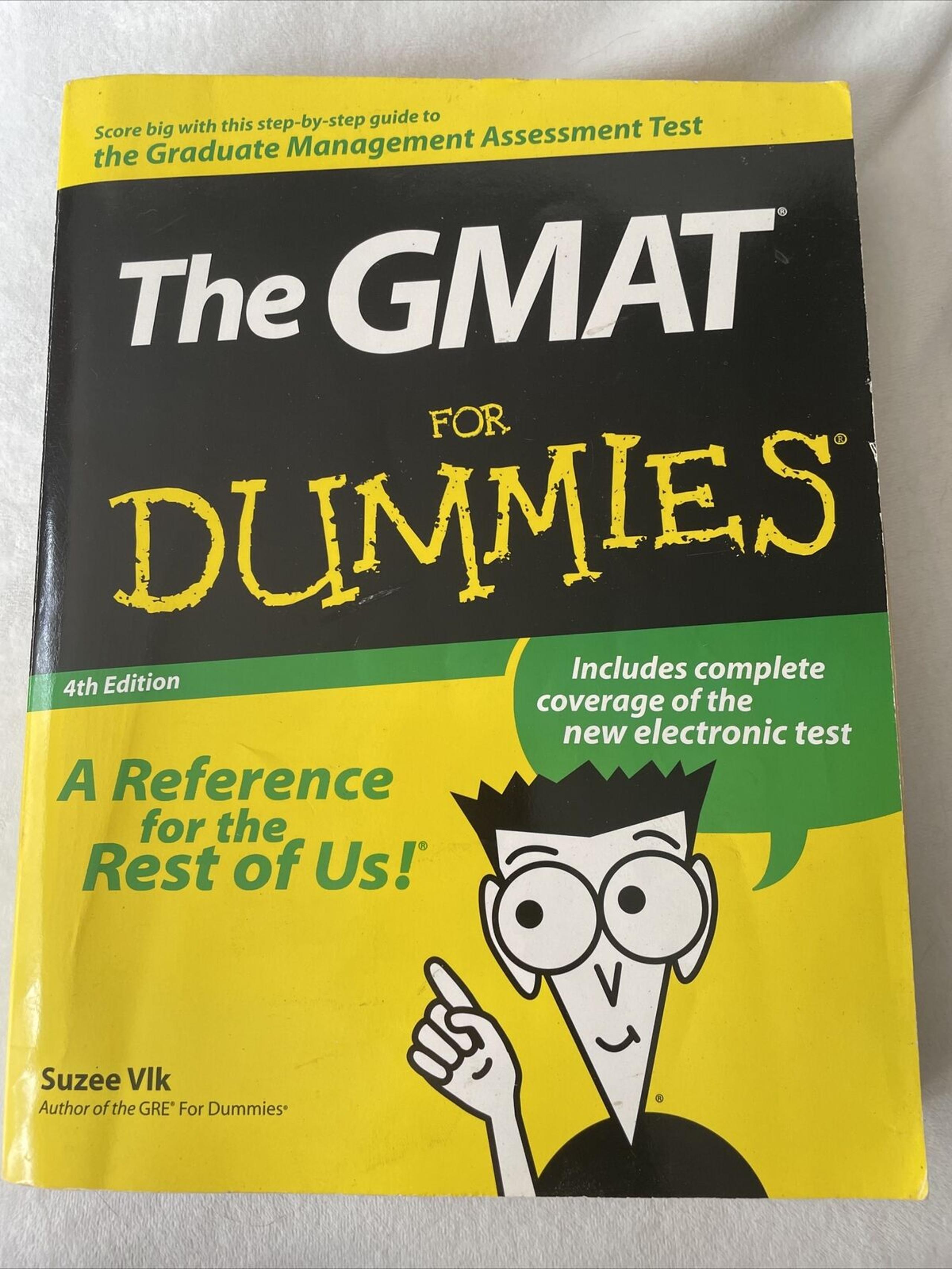 The GMAT for Dummies (For Dummies (Lifestyles Paperback)) Vlk, Suzee paperback