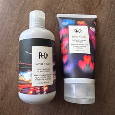 R+Co Sunset Blvd Blonde Toning Masque Mask & Daily Blonde Conditioner