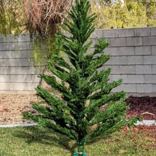 VTG 1970's Original Mr. Christmas Retro Insta-shape 6.5ft Holiday Decor Tree NOS