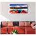 Large Canvas Print Wall Art for Living Room Bedroom Nature Landscape Lake Wooden