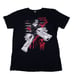 Vintage Y2K Death The Kid Soul Eater Crossed Guns Anime Manga T-Shirt L