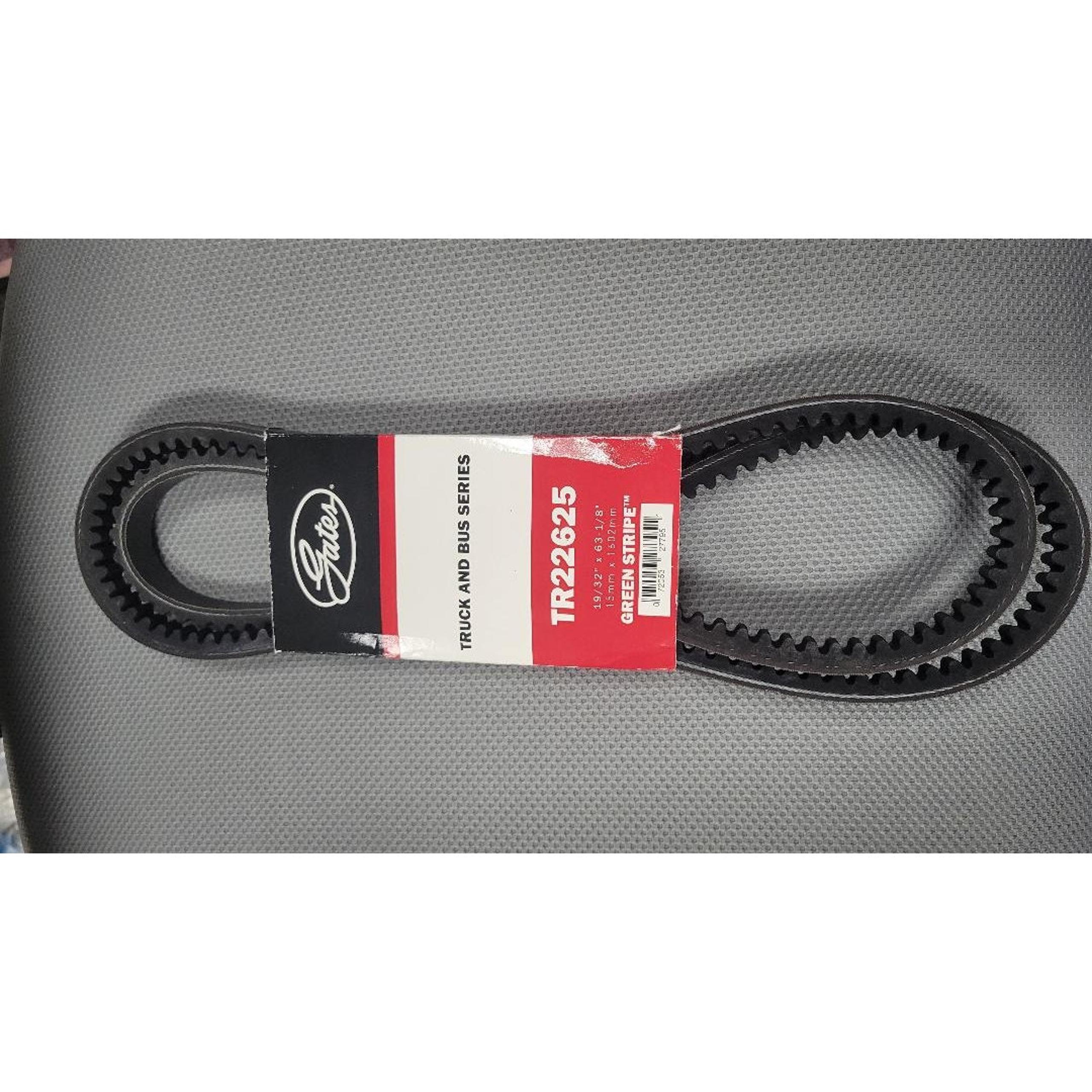 TR22625 BELT (973) 11/16 X 63 1/8 Green Stripe Series for heavy application - Gates