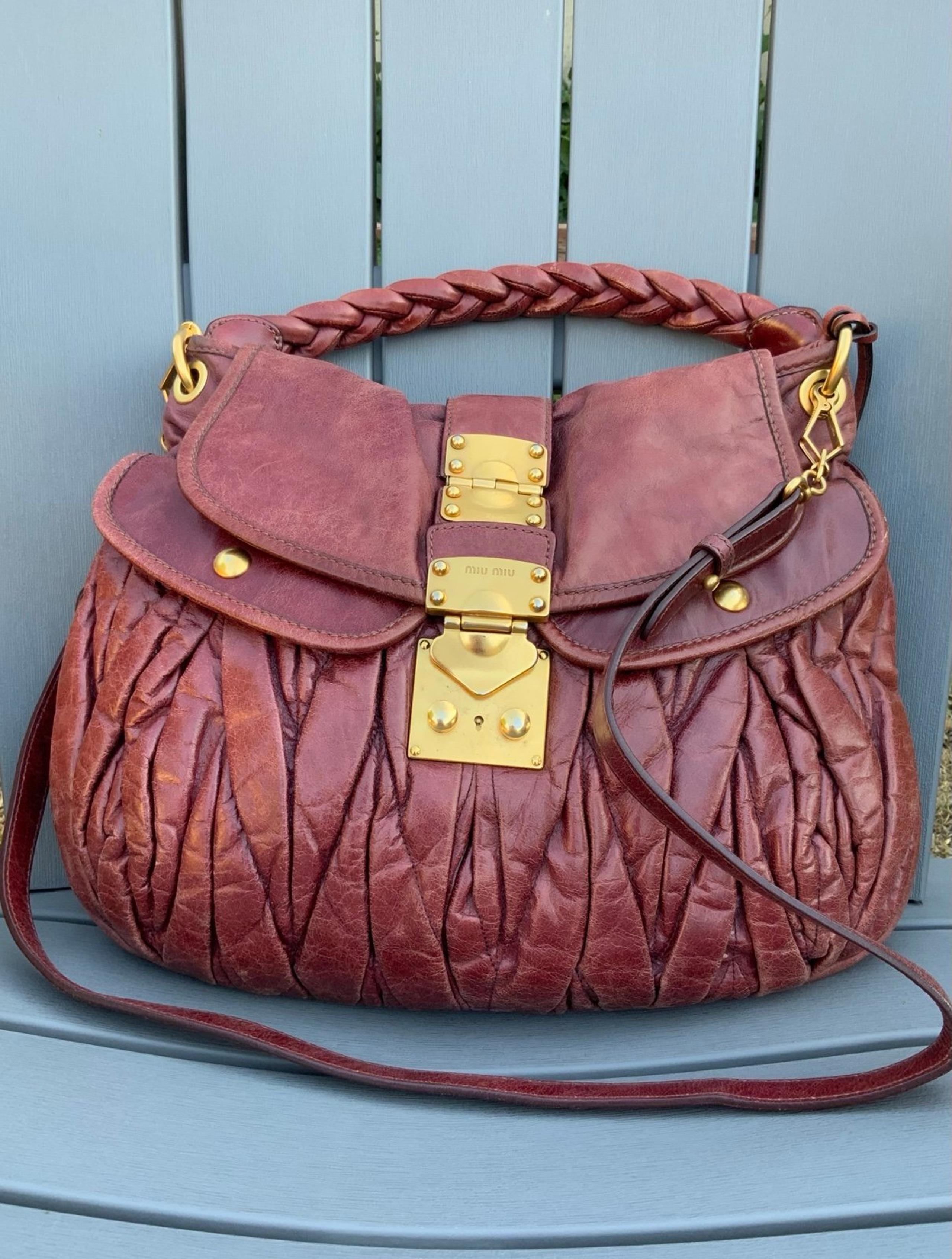 miu miu shoulder bag