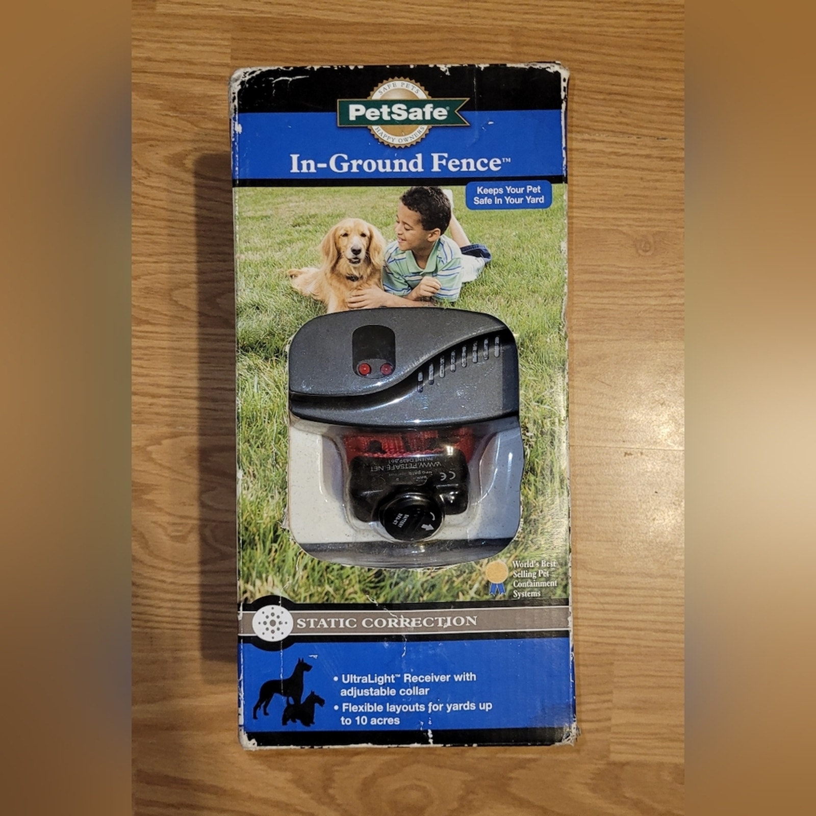 PetSafe In Ground Pet Fence PRF-3004W NIB Static Correction Keeps Pet Safe