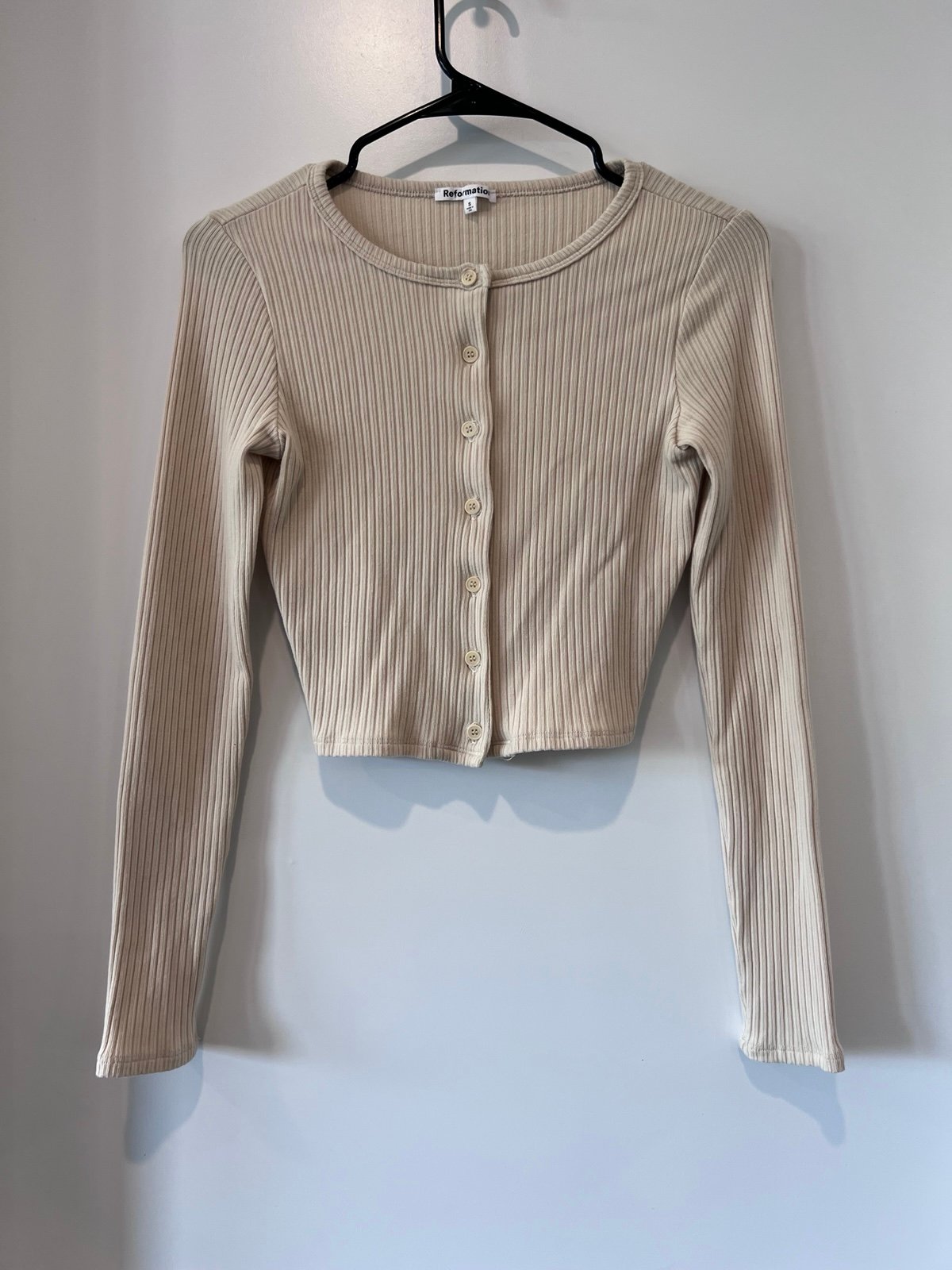 Reformation Button-up Cardigan