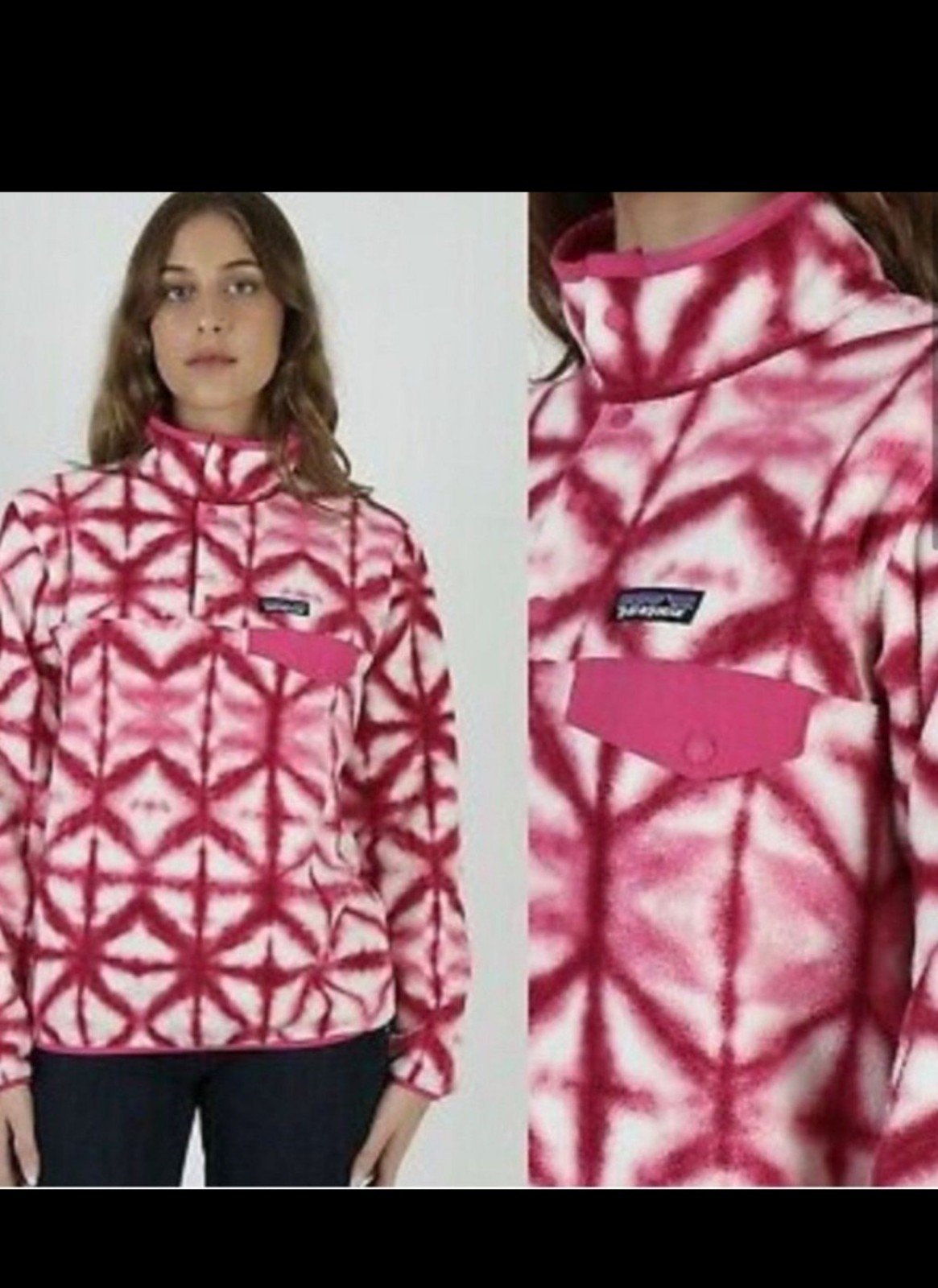 Patagonia diamond dancer pink
