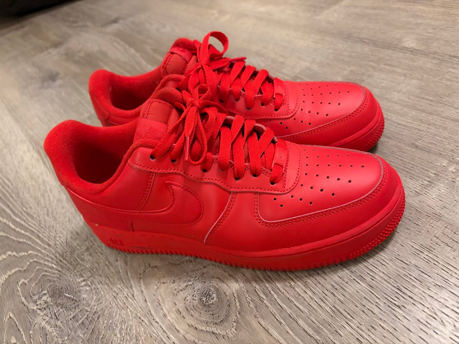 Nike Air Force 1 Low Red Men’s Size 9.5