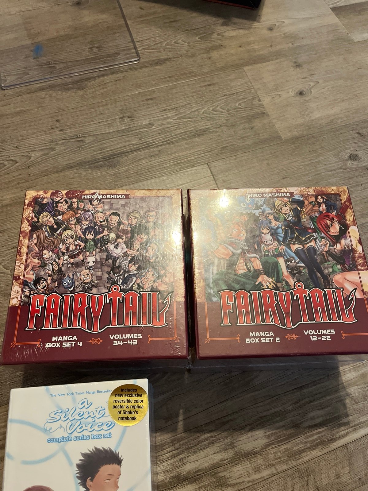 Fairy tail manga box sets