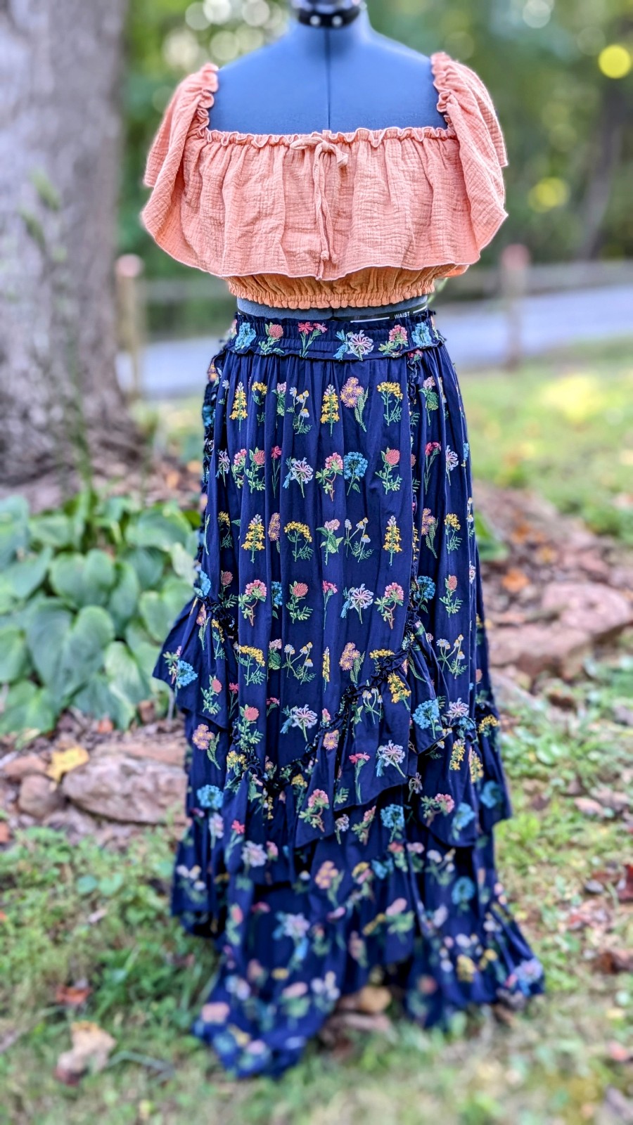 Zebu beyou dress for photoshoot
