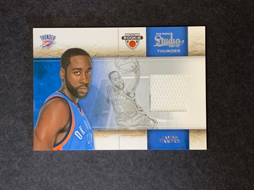 James Harden RC swatch card