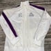 PALACE SKATEBOARDS ELTON JOHN VELOUR TRACK TOP WHITE SIZE XL NWOT