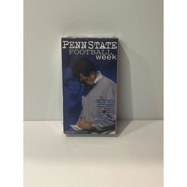 Penn State Football Week VHS Nittany Lions Joe Paterno PSU NEW SEALED Rare