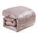 Hallmart Collectibles Sadie 14 Piece Queen Comforter Set Blush/Gold