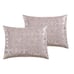 Hallmart Collectibles Sadie 14 Piece Queen Comforter Set Blush/Gold