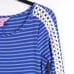 Lilly Pulitzer MARLOWE BECKON Blue BREEZE Striped Rib Knit Dress Crochet SMALL