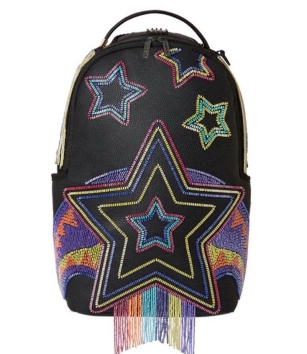 Sprayground - STAR RACER A.I.7 SANDFLOWER COLLAB BEADED BACKPACK New