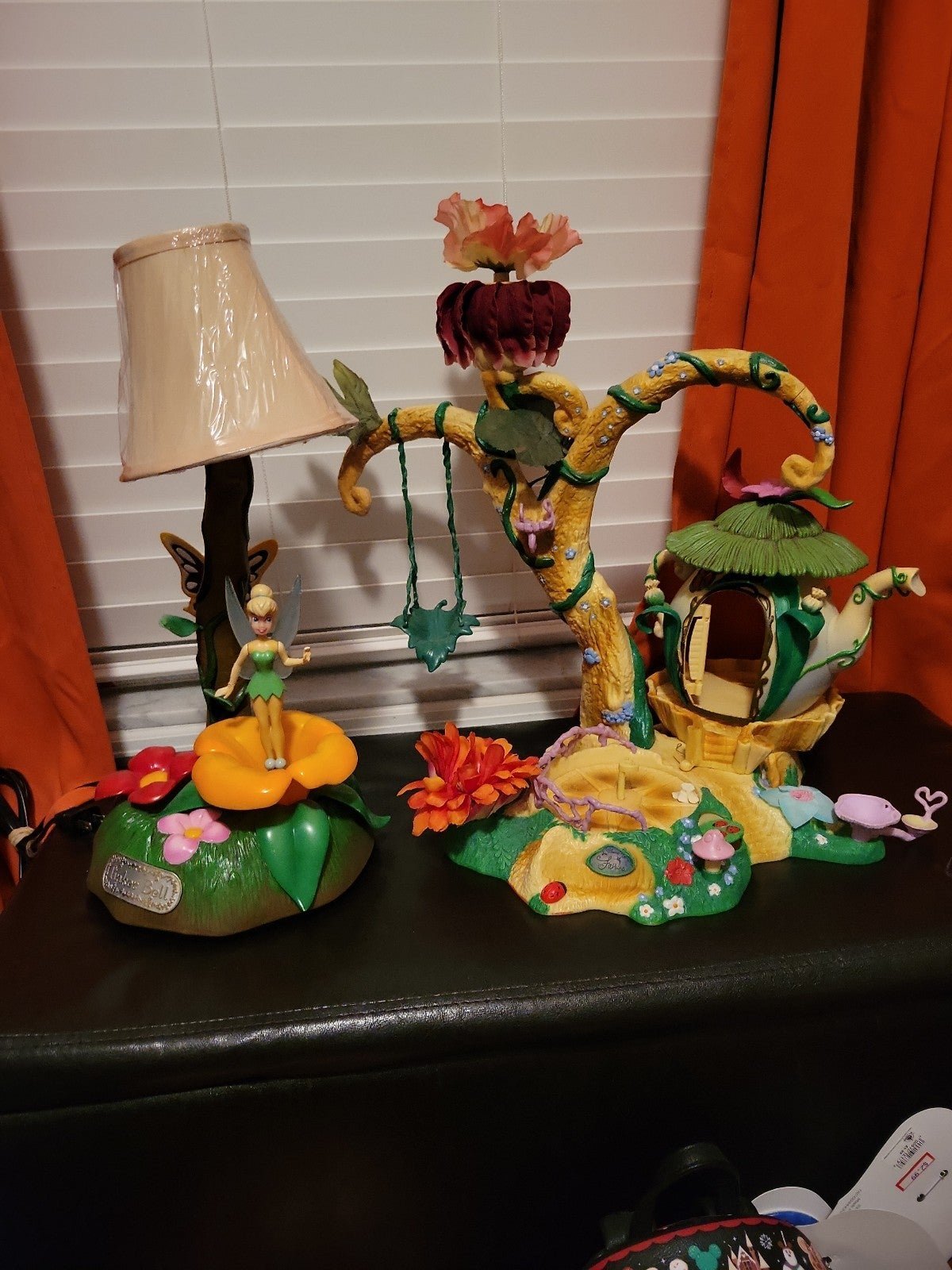 Disney Tinkerbell Butterfly Garden Lamp and play house