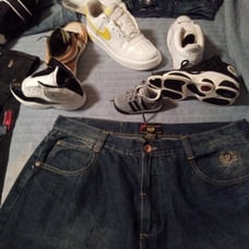 Men's vintage baggy jeans