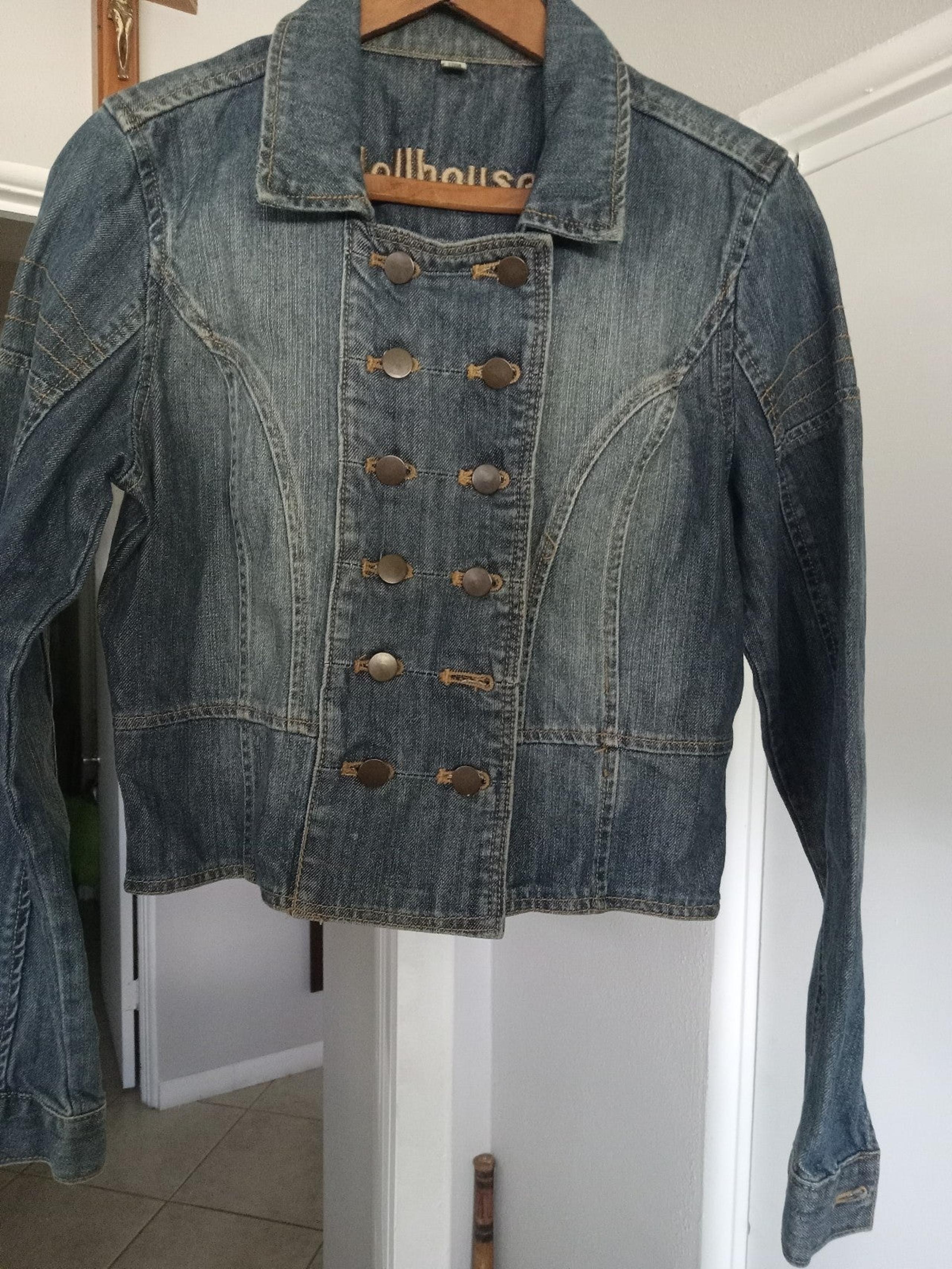 Dollhouse cropped denim jacket