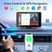 NEW Apple Carplay Screen for Car, 7 HD Portable Car Stereo Touch Screen