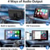 NEW Apple Carplay Screen for Car, 7 HD Portable Car Stereo Touch Screen