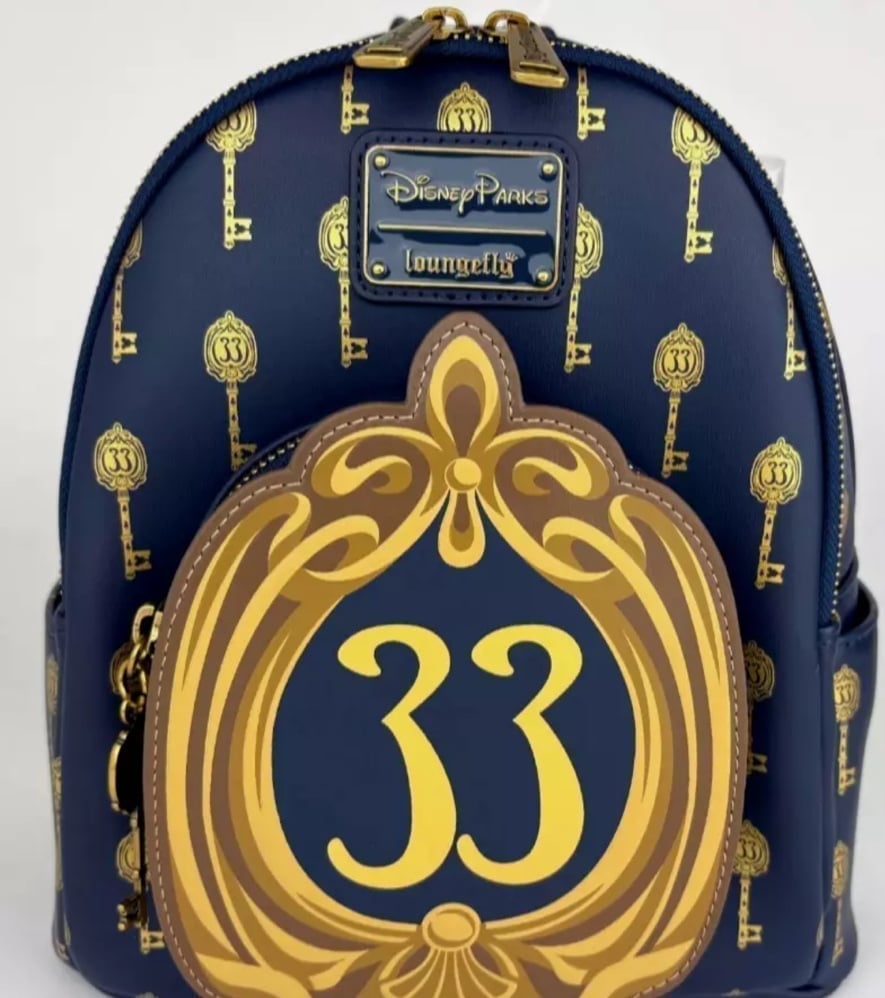 Disney Club 33 Backpack New with club 33 Indian jones bag and tissue
