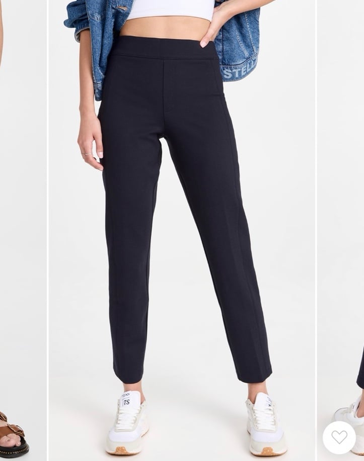 Spanx Slim Straight Pants- Black
