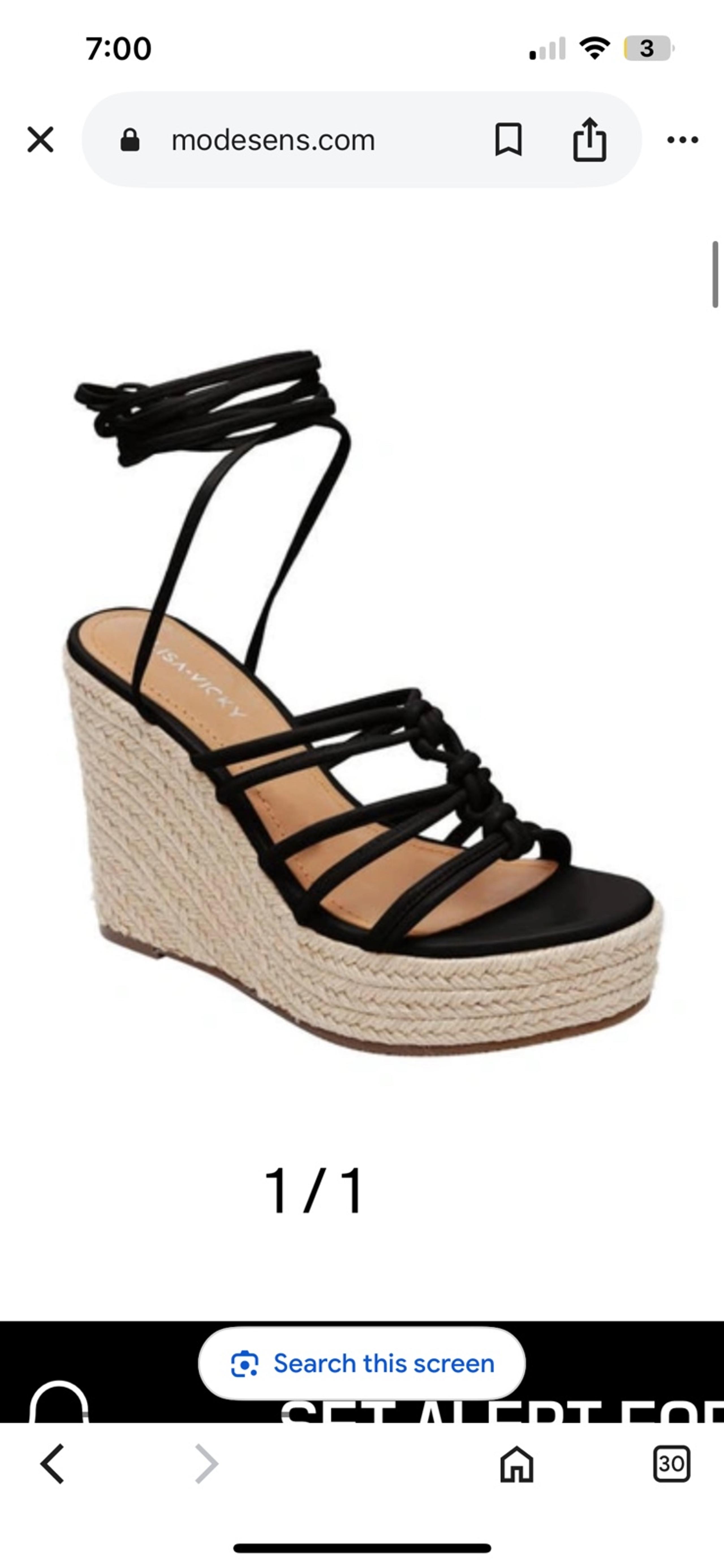 Lisa Vicky GAZE-V Black Sheep Nappa Size 11 nib