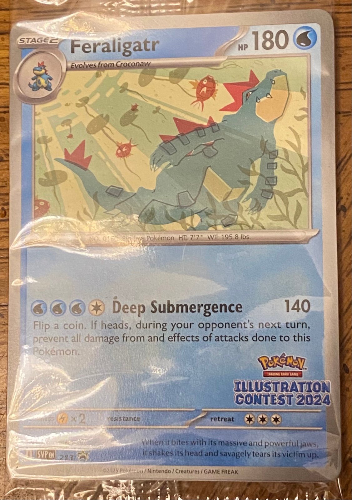 Pokemon Illustration Contest 2024 Promo’s SEALED