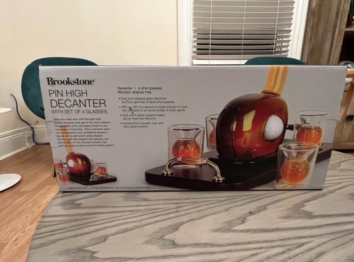 Golf Decanter Whiskey Decanter Set