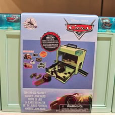 Disney Parks Pixar On the go Playset Mater's Junkyard toys set Lighting McQueen