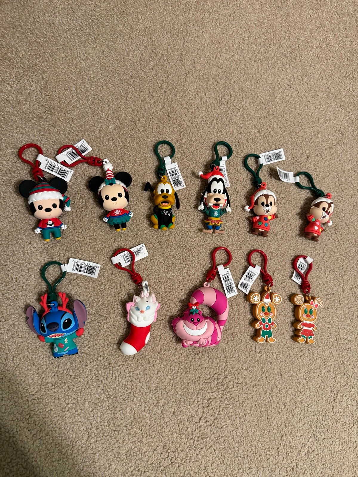 Disney Figural Bag Clip Holiday Series 59 (FULL SET)