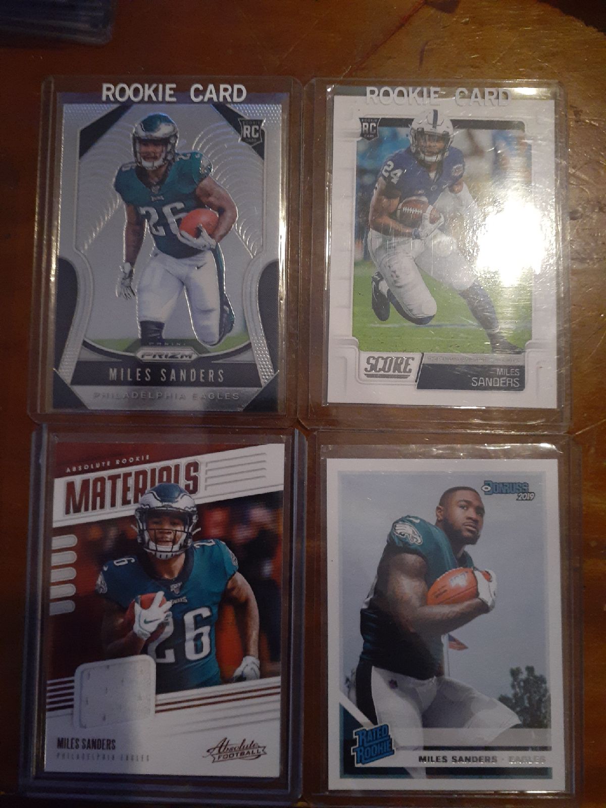 Miles Sanders rc lot