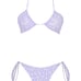 HOUSE OF CB Lira Bikini Top & Bottom, Lilac Floral, XS