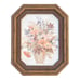 Vintage Boho Floral Wall Art, 1981 Gloria Eriksen Flower Painting, Framed Print