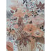 Vintage Boho Floral Wall Art, 1981 Gloria Eriksen Flower Painting, Framed Print