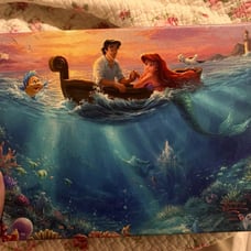 thomas kinkade Disney canvas