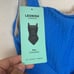 Leonisa women's medium compression one piece swim suit blue firm bathing