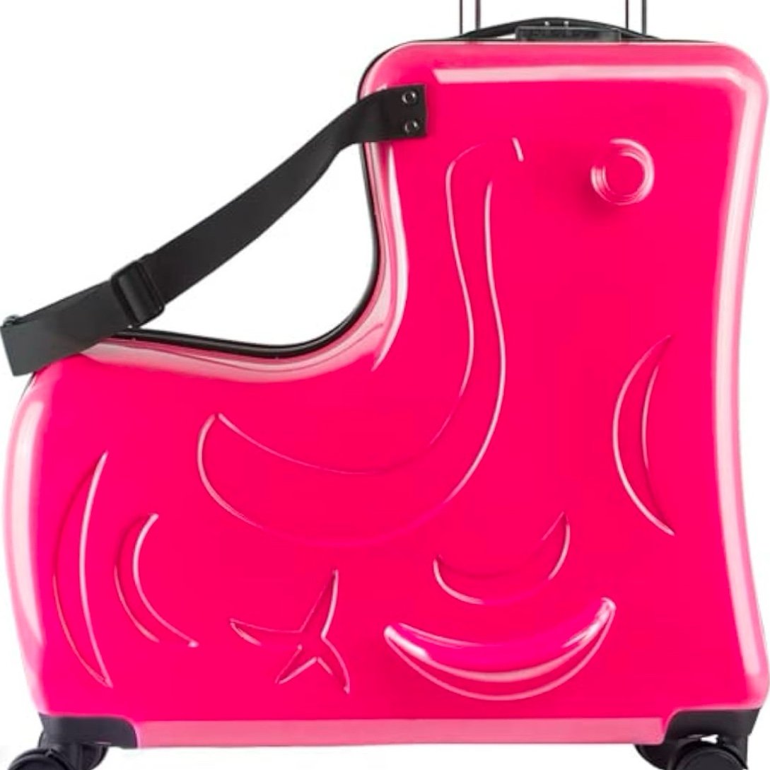Kids ride-on Suitcase carry-on Tollder Luggage with Wheels, Kids aged 1-6 years