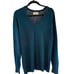 Sweater dark green V neck Dior logo vintage size L