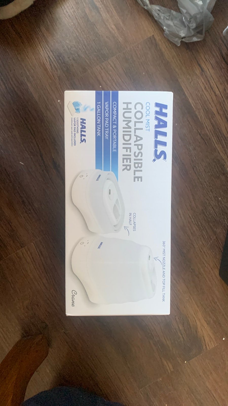 Crane Halls collapsible humidifier