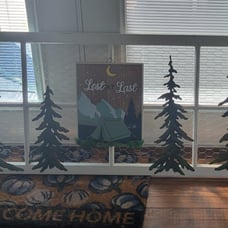 DIY Farmhouse Picture Frame