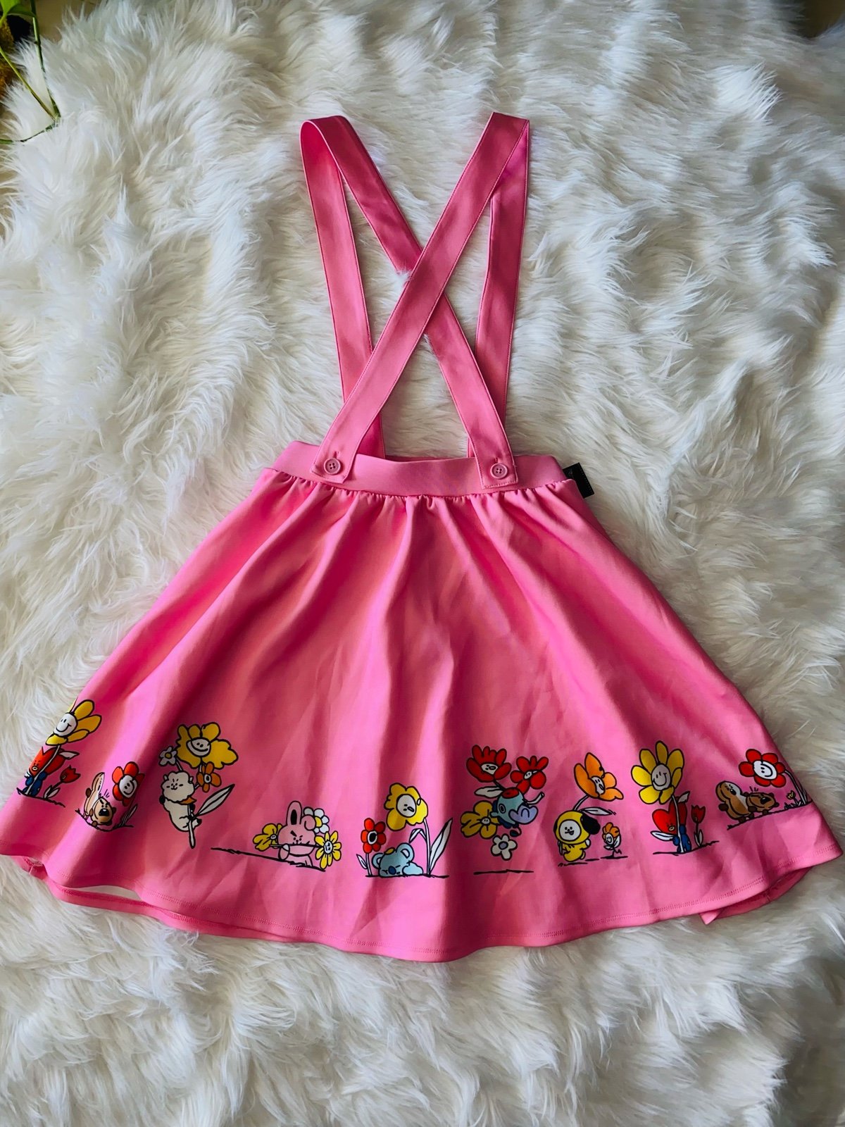 BTS BT21 Skirt Suspenders!