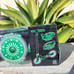New Halo Rise Above Scooter Supreme Inline Scooter light up wheels Black Green