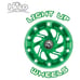 New Halo Rise Above Scooter Supreme Inline Scooter light up wheels Black Green